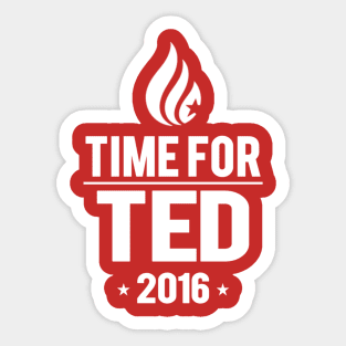 Time for Ted 2016 T-Shirt Sticker